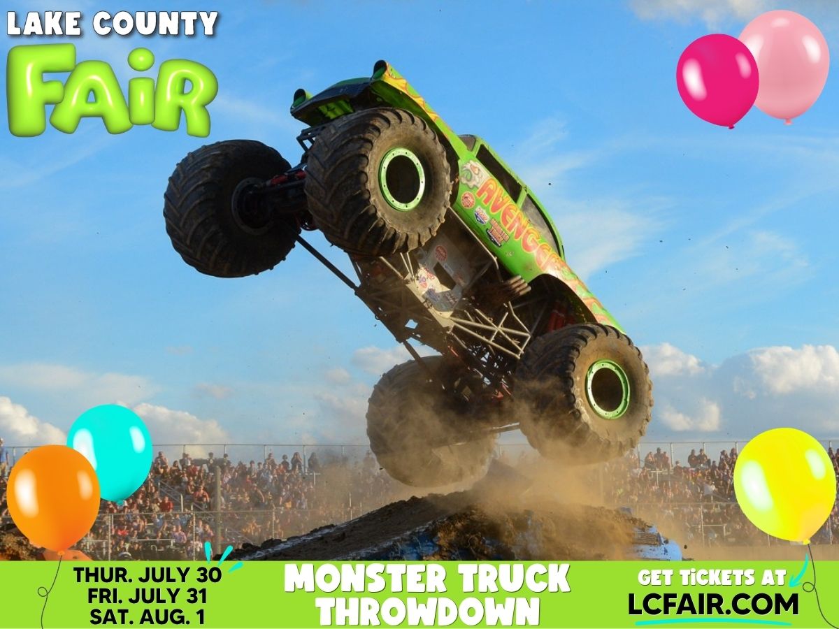 Monster Truck Throwdown at the Lake County Fair